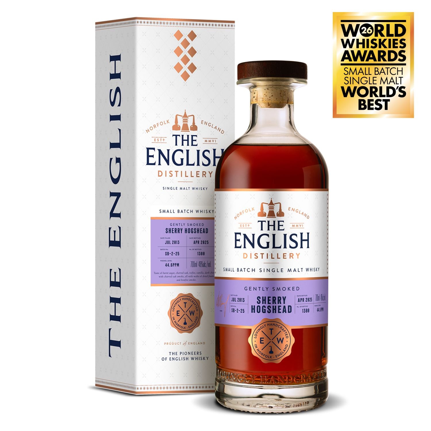 The English Gently Smoked Sherry Hogshead – The English Distillery