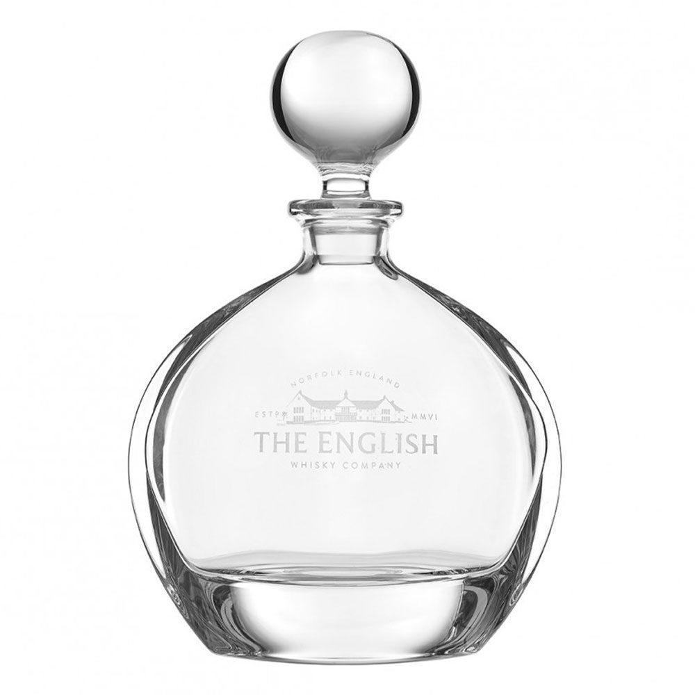 The  St. e's Golf Club Sandwiich Kent England  ウィスキーデキャンタ　ガラスデキャンタ Golf Club Refillable Whisky Decanter with Optional Message Plaque