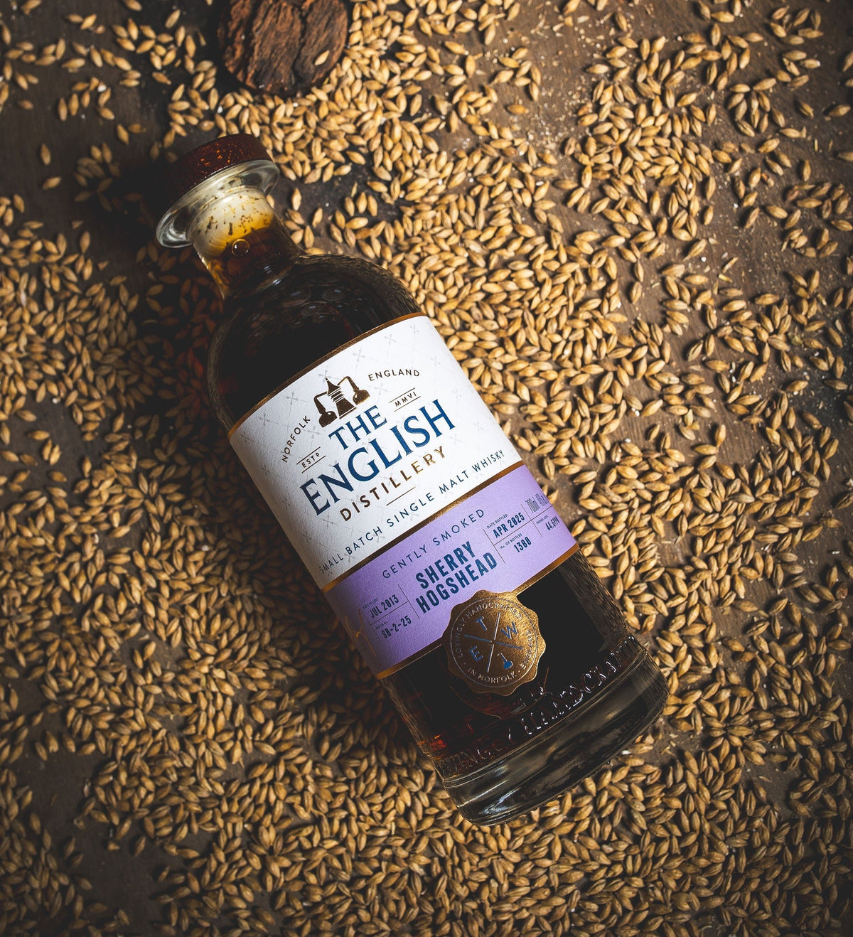The English Gently Smoked Sherry Hogshead Wins Gold - The English Distillery