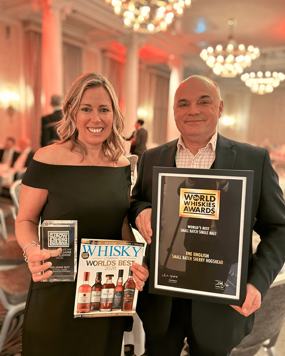 We've Won! The World’s Best Small Batch Single Malt 2026 - The English Distillery