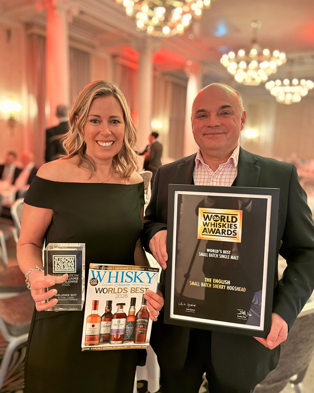 We've Won! The World’s Best Small Batch Single Malt 2026