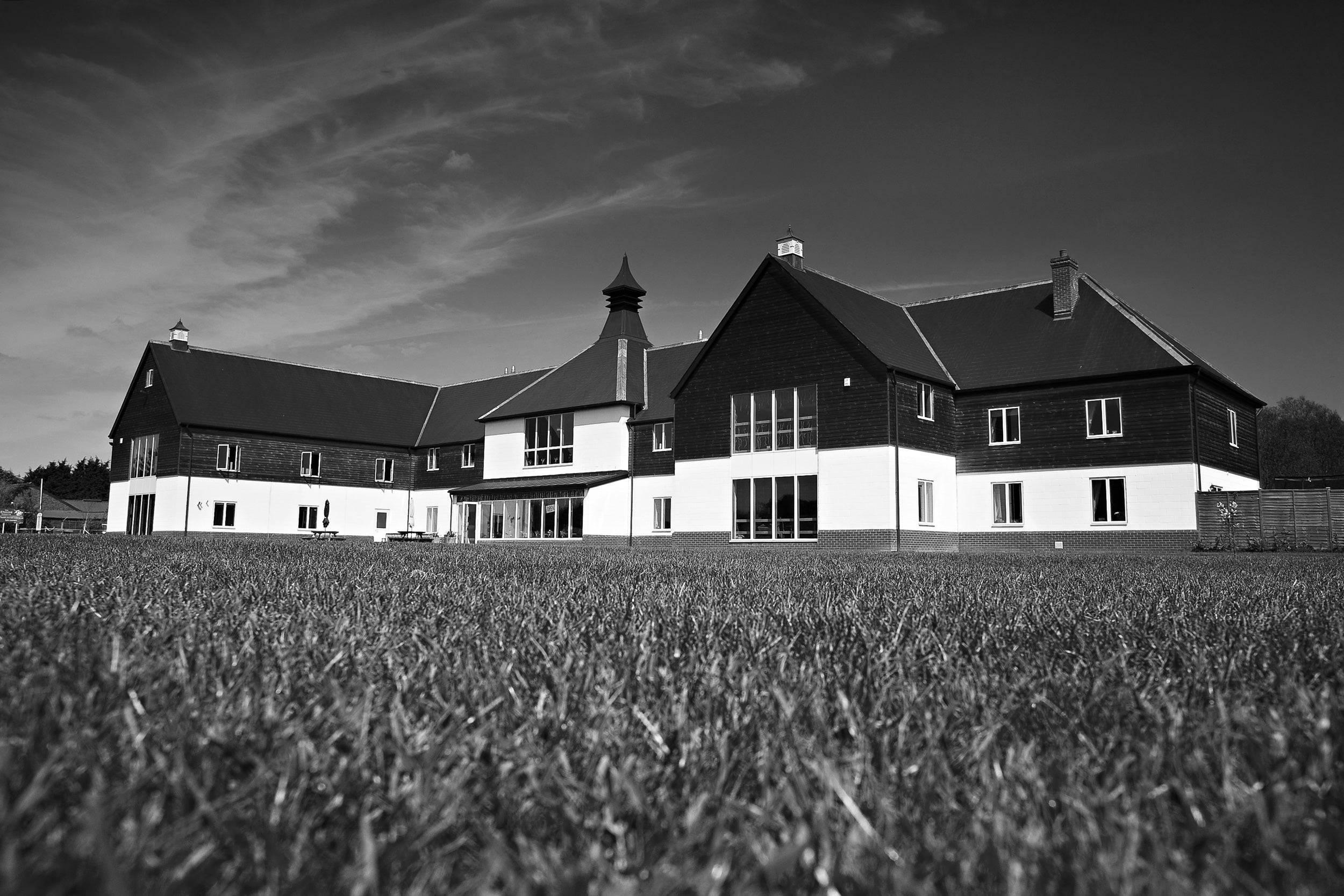 View of The English Distillery in Roudham, Norfolk