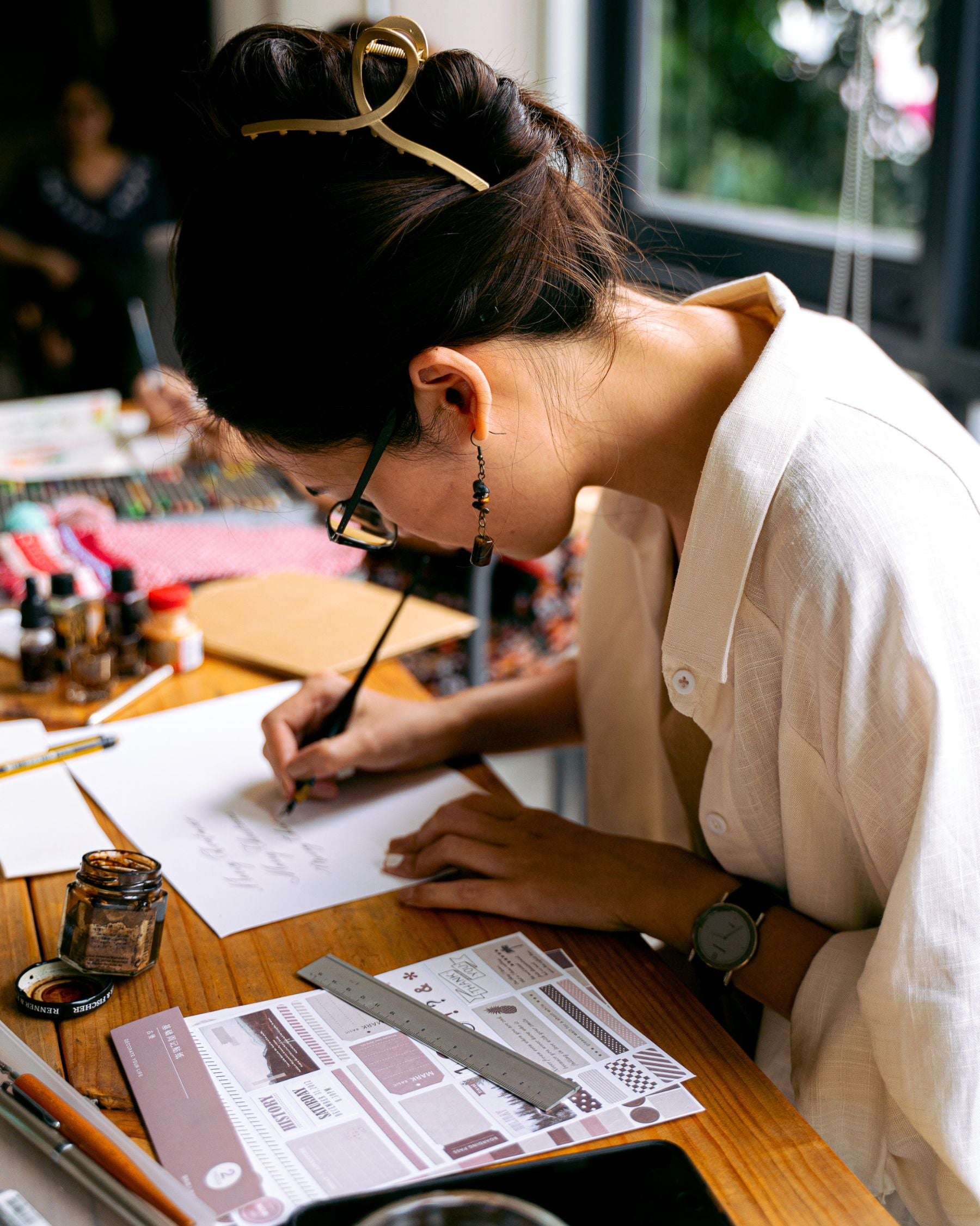 Calligraphy Workshop at The Grain Kitchen