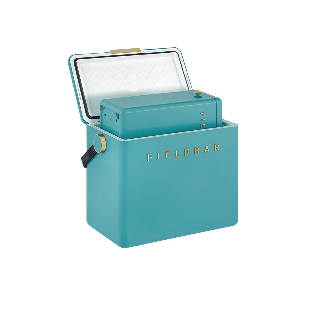 Fieldbar Hard Cooler/Gin Trunk - Bazaruto Blue - The English Distillery