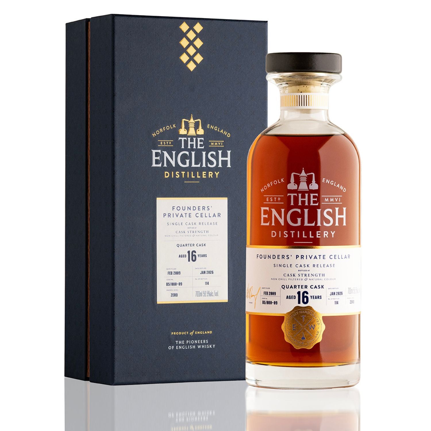 Founders' Private Cellar – The English Distillery