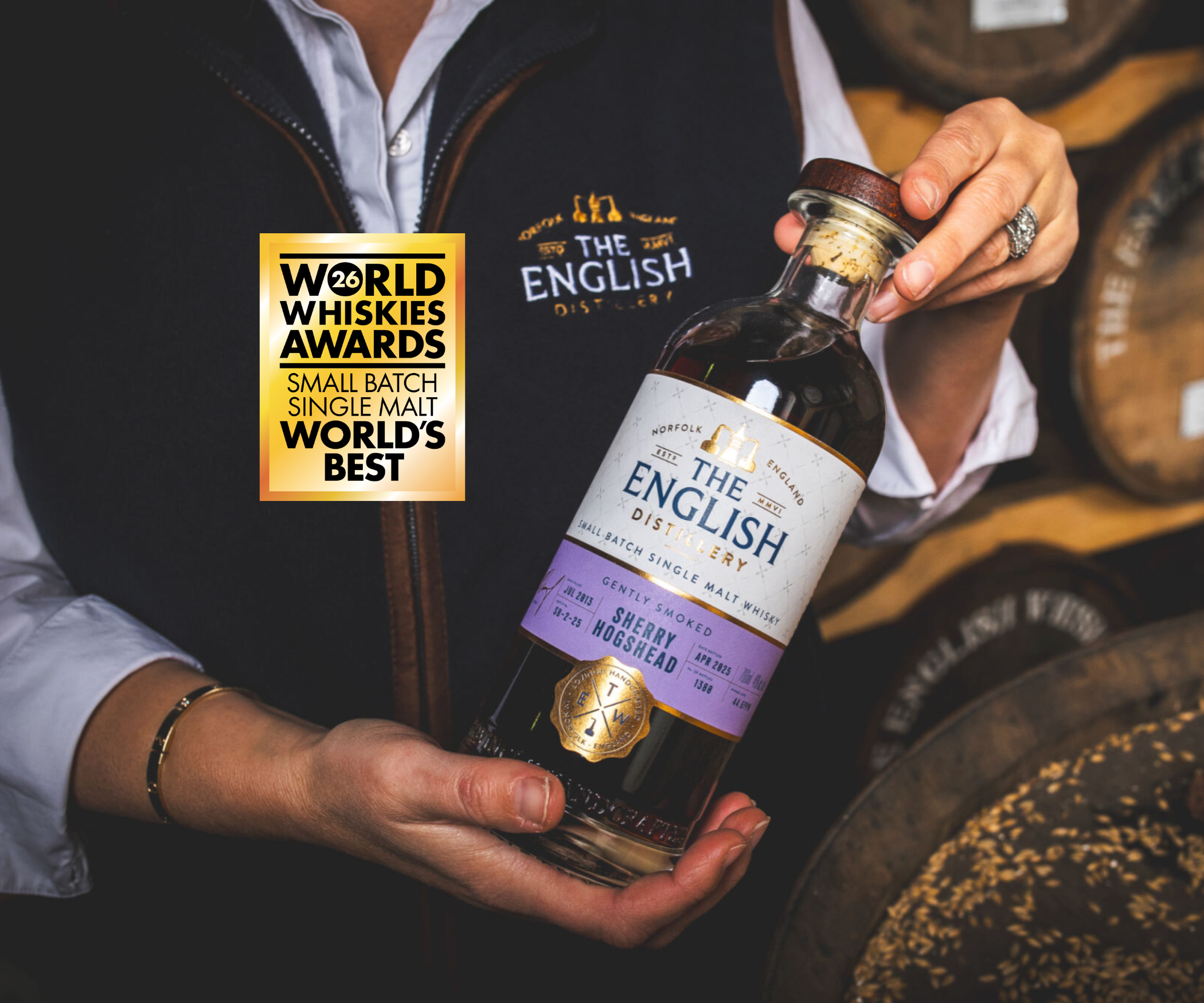 The English Distillery Founder's 15年 The English Whisky Company veröffentlicht Founder's Private Cellar
