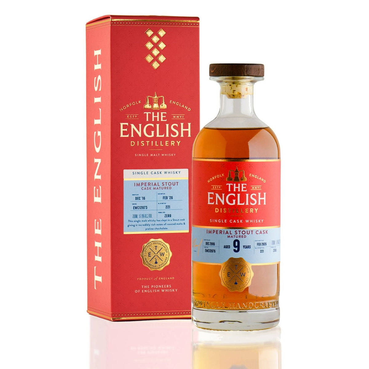 The English Single Cask Imperial Stout Cask - The English Distillery