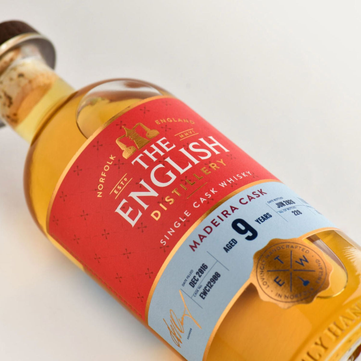 The English Single Cask Madeira Cask - The English Distillery