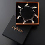 English Whisky Nosing Glass Bracelet